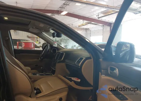 2014 Jeep Grand Cherokee Overland z USA, uszkodzony, nr VIN 1C4RJFCG3EC171881